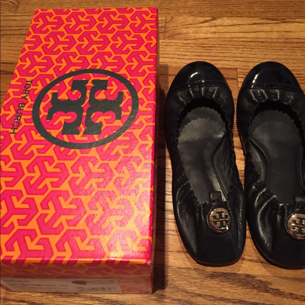 Tory Burch Abbey flat - worn once
